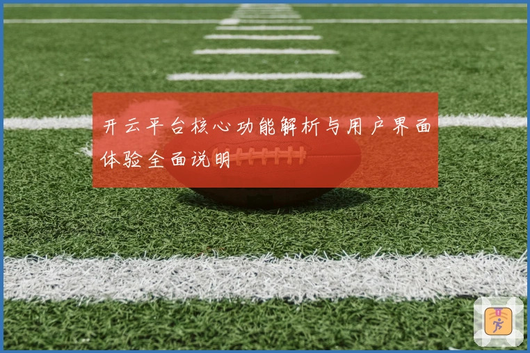 开云平台核心功能解析与用户界面体验全面说明